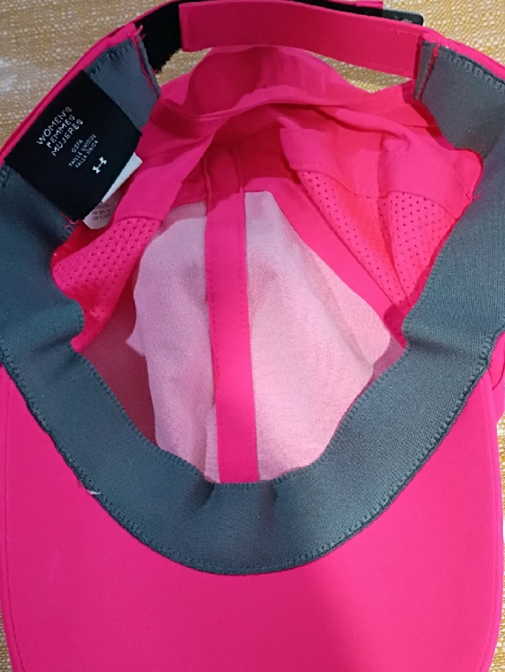 Under Armour Women’s Hot Pink Swim Cap-Style Performance Hat - Picture 3 of 5